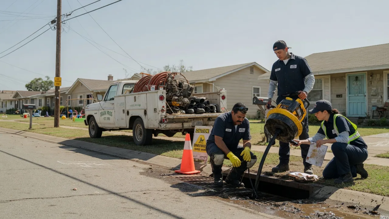 Drain Cleaning in Levering, MI near me